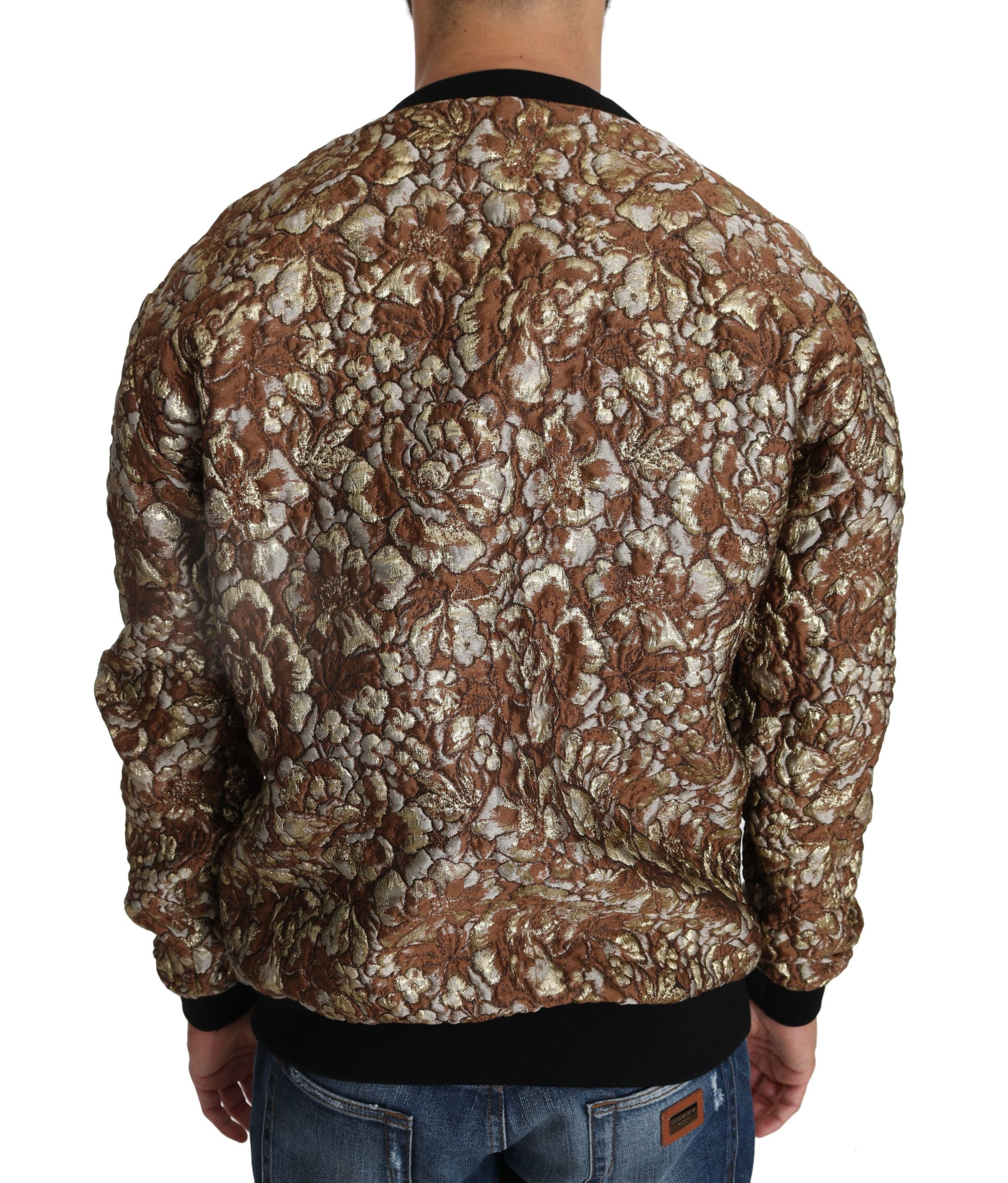 Pull Dolce & Gabbana Mambo en jacquard multicolore avec motif ananas, pull-over élégant pour femme.