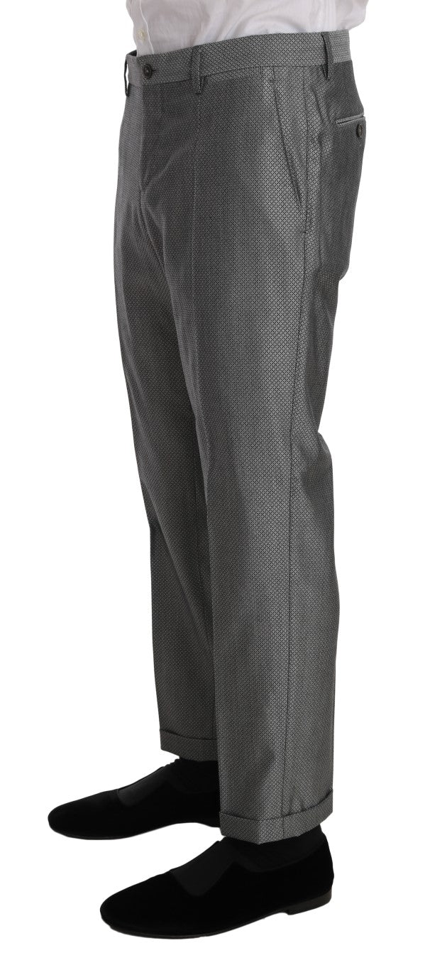 Costume slim en noir Dolce & Gabbana avec cristaux et motif d’abeille, coupe ajustée et élégante, pour homme.