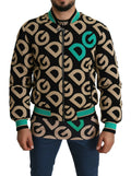 Veste Dolce & Gabbana DGMILLENNIALS à logo multicolore, coupe moderne et imprimé graphique.