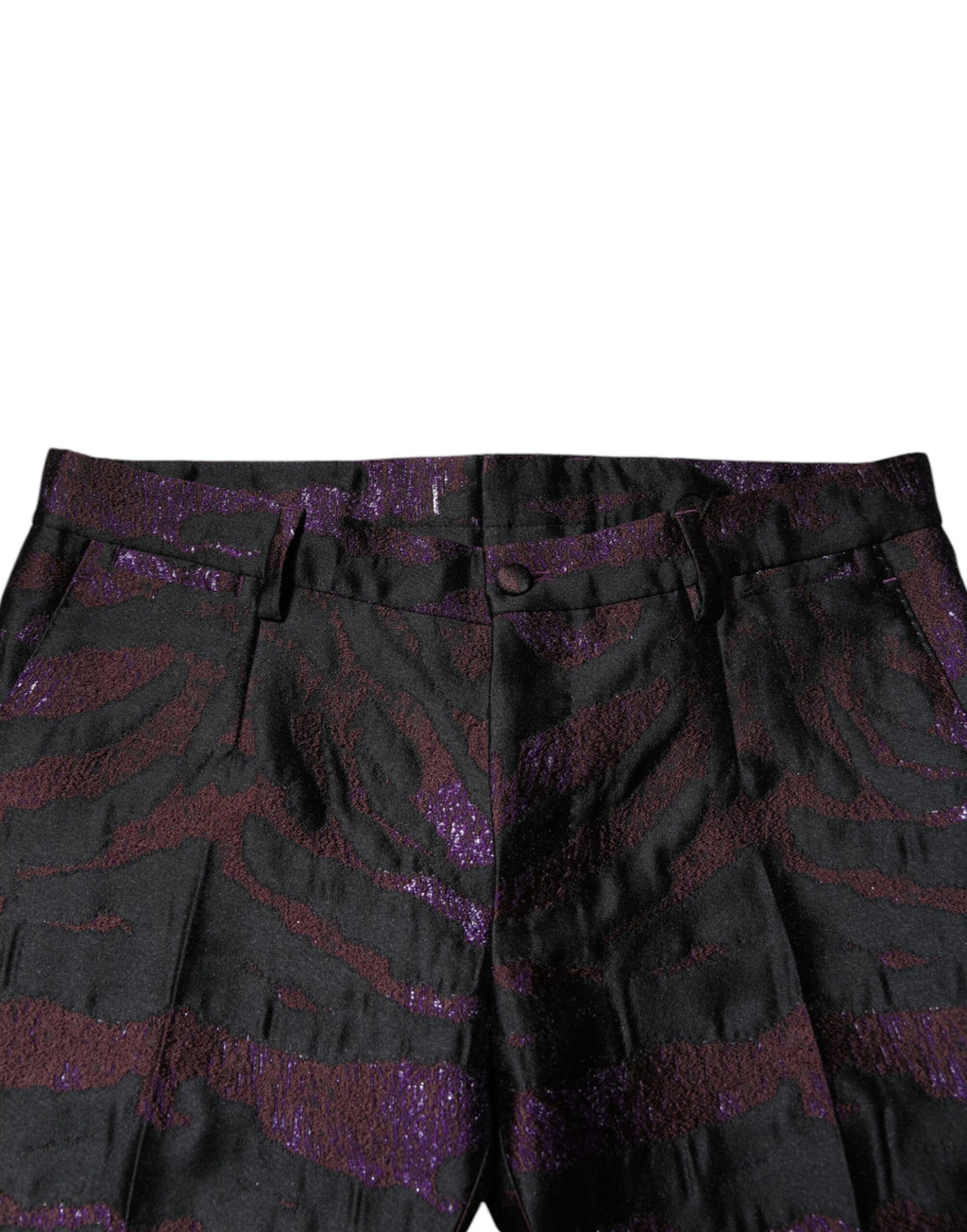 Pantalons multicolores en polyester à motif de Dolce & Gabbana, pantalon tendance avec design coloré et élégant.