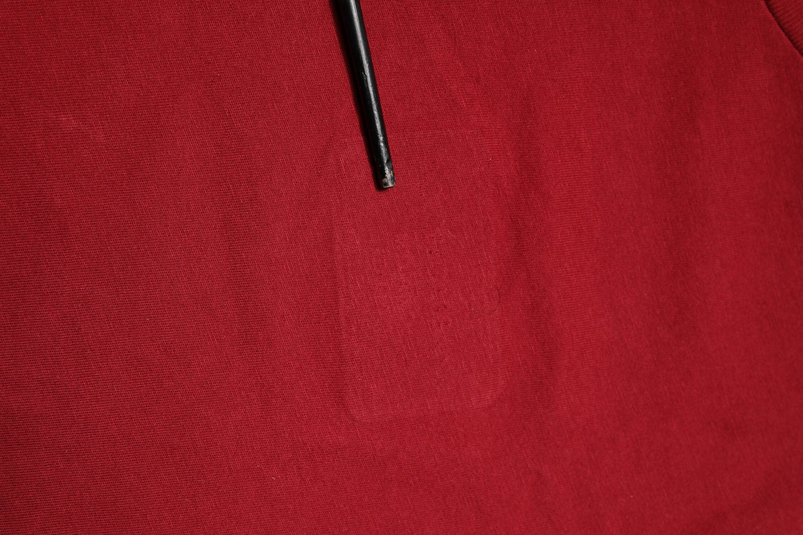T-shirt à manches courtes en coton rouge Dolce & Gabbana, col rond, vue de face.