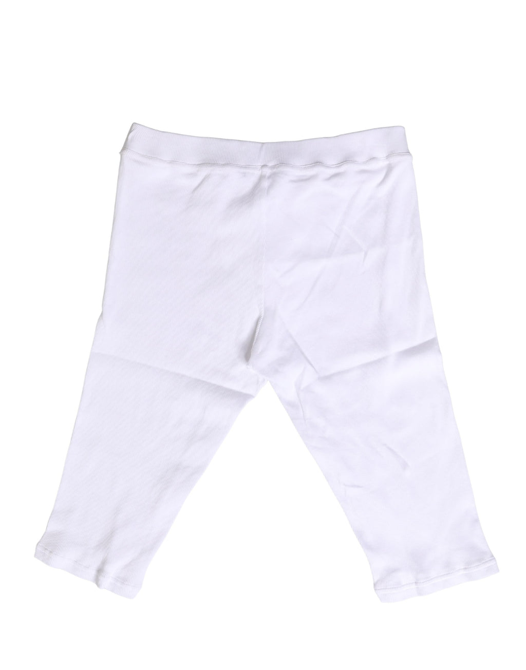Sous-vêtements hommes Dolce & Gabbana, short en coton blanc, pantalons court en dessous, style confortable et élégant.
