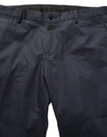 Costume homme Dolce & Gabbana en coton bleu, costume deux pièces élégant et ajusté, parfait pour occasions formelles.