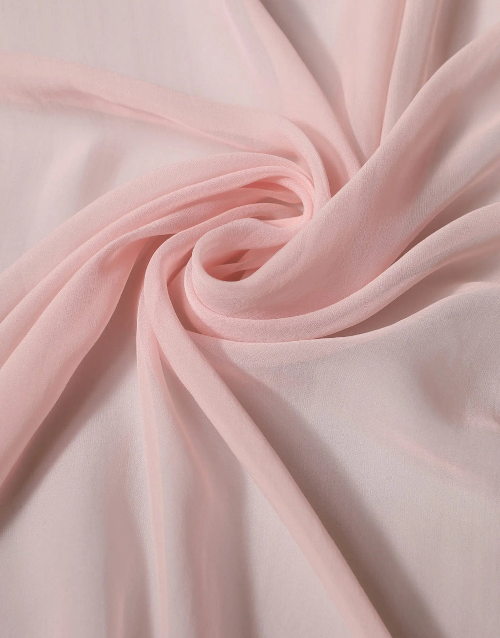 Douce et fluide étole en soie rose pâle dolce gabbana 272cm x 120cm en chiffon léger à éclat subtil