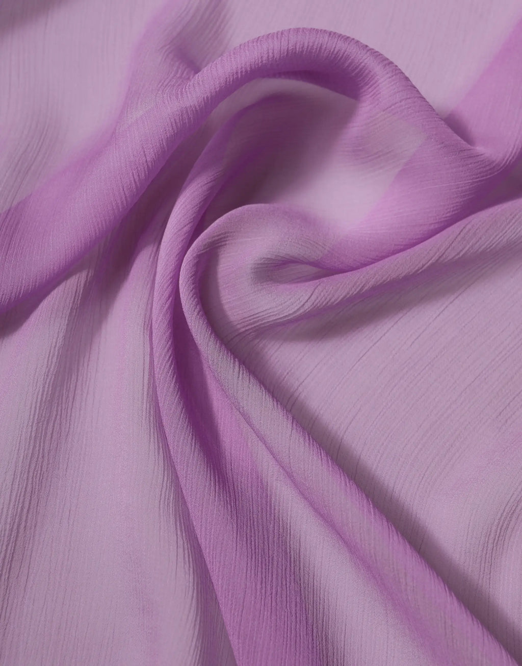 Foulard dolce & gabbana en soie lavande clair semi-transparent avec texture côtelée douce 114cm x 114cm