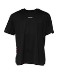 T-shirt dolce & gabbana noir à manches courtes avec étiquette rectangulaire minimaliste dg 00 00 84 blanc