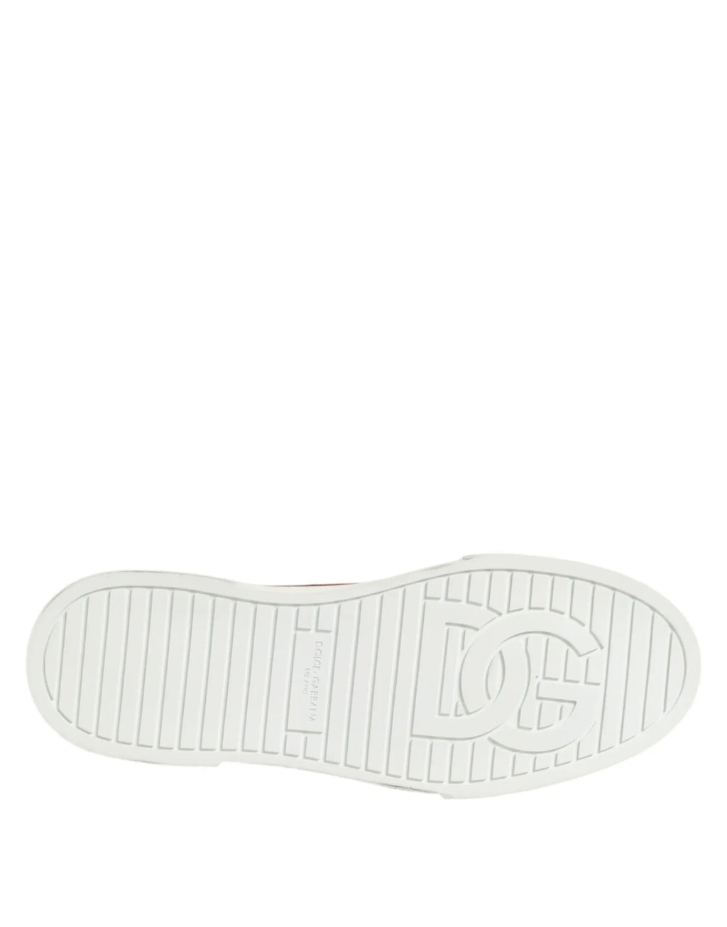 Semelle en caoutchouc blanc embossée avec logo dc shoes et motif antidérapant pour sneakers homme dolce & gabbana multicolore en coton