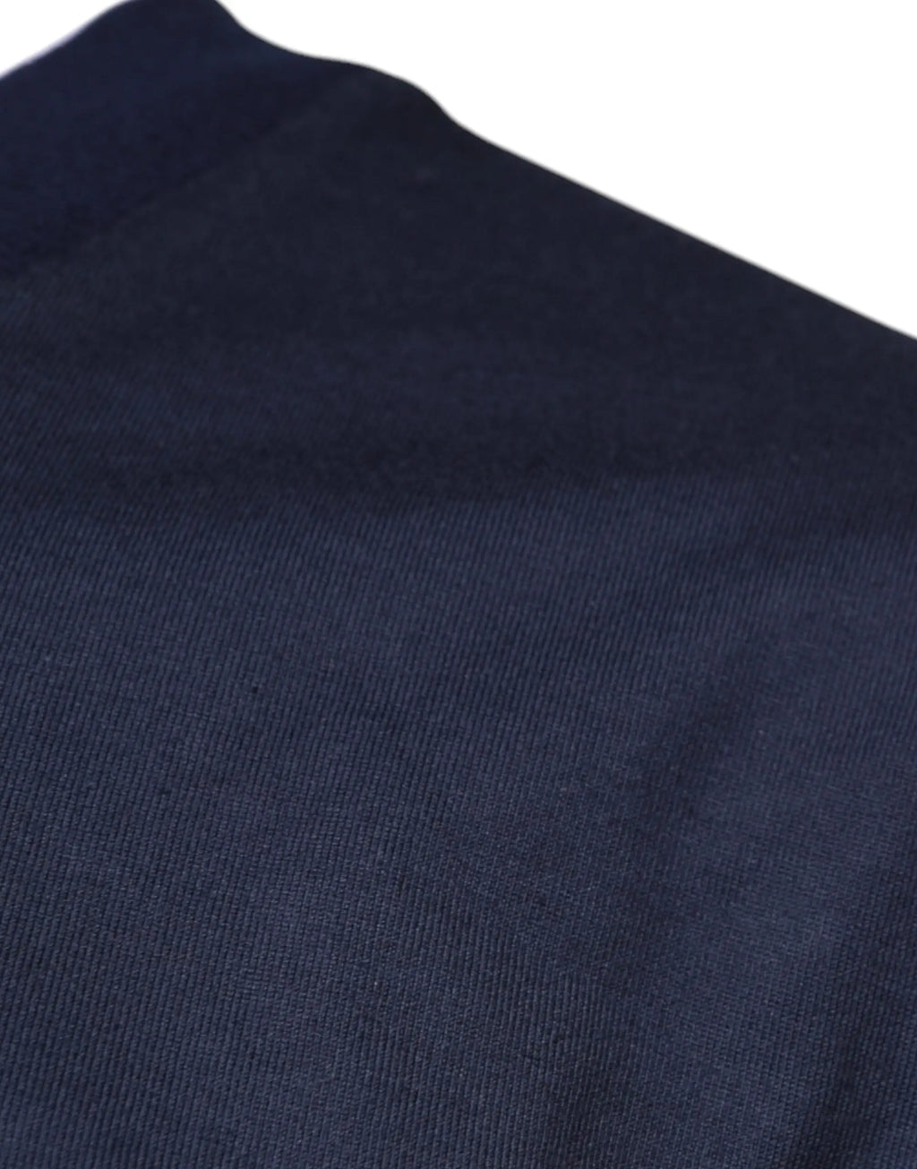 T-shirt dolce & gabbana en coton multicolore col v manches courtes en tissu côtelé bleu marine foncé