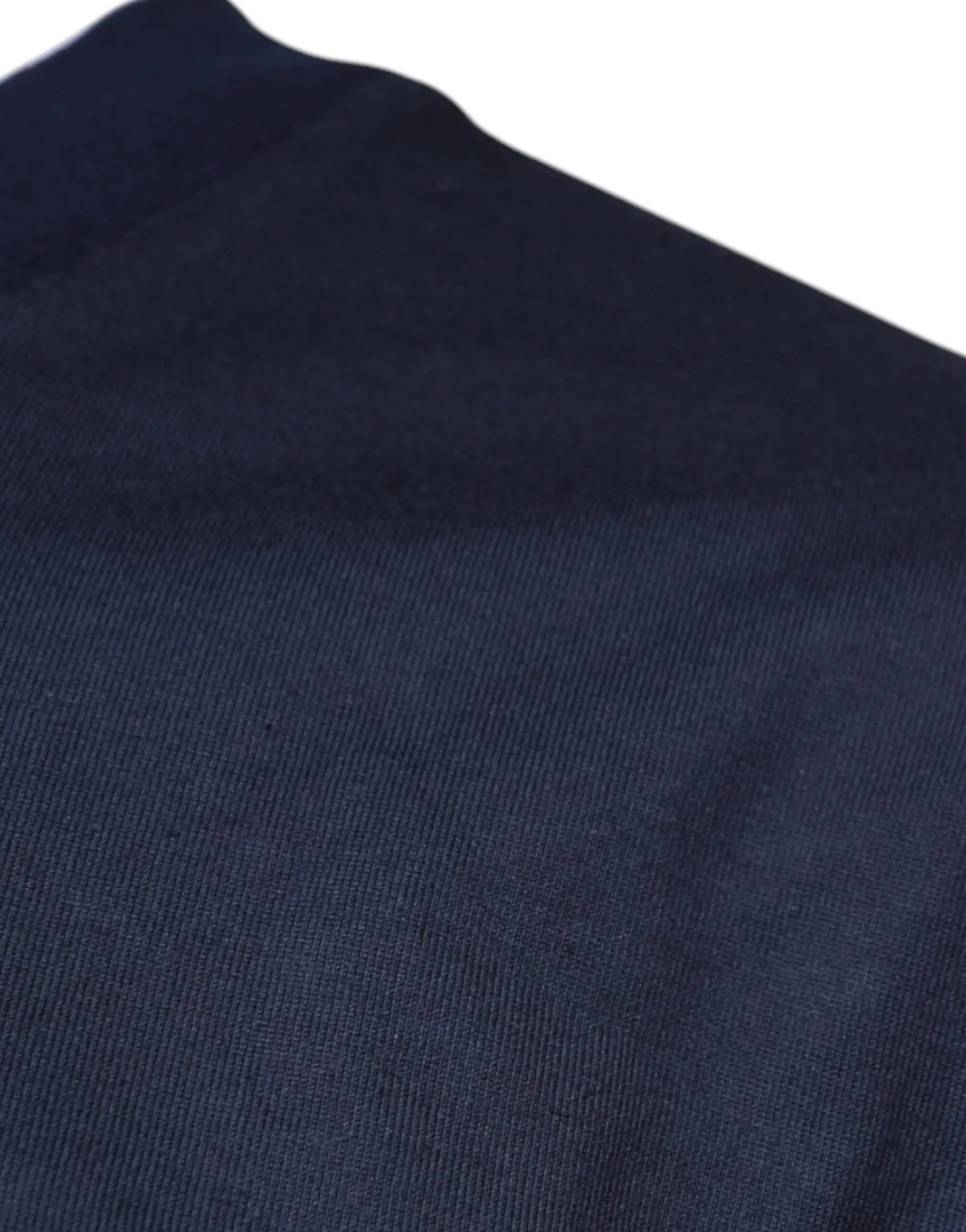T-shirt dolce & gabbana en coton multicolore col v manches courtes en tissu côtelé bleu marine foncé