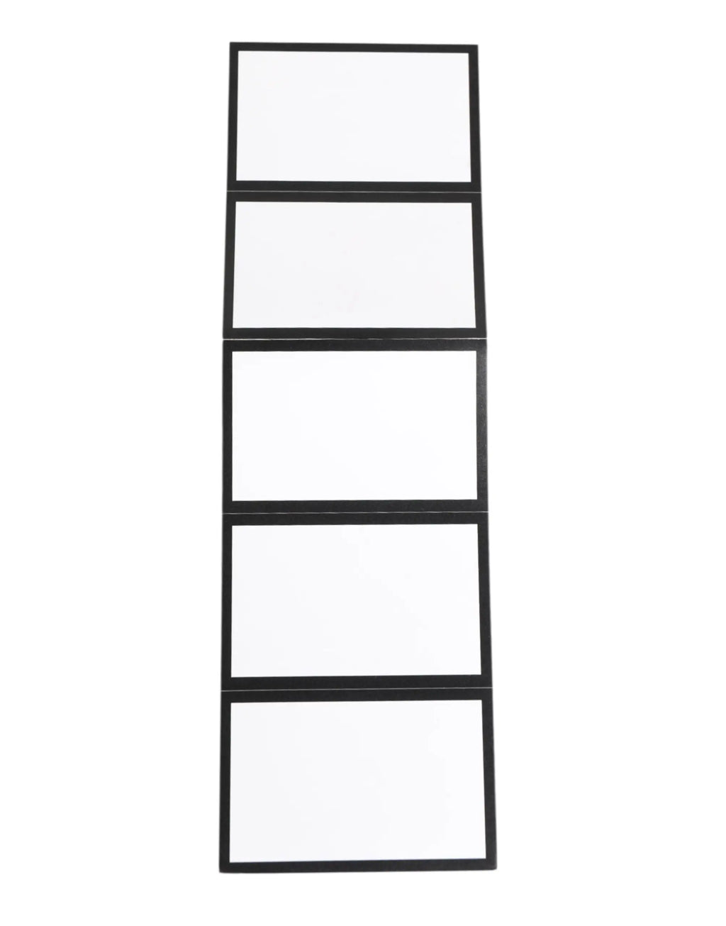 Miroir rectangulaire noir à cadre avec cinq panneaux réfléchissants verticaux pour holder carte postale dolce & gabbana multicolore imprimé léopard