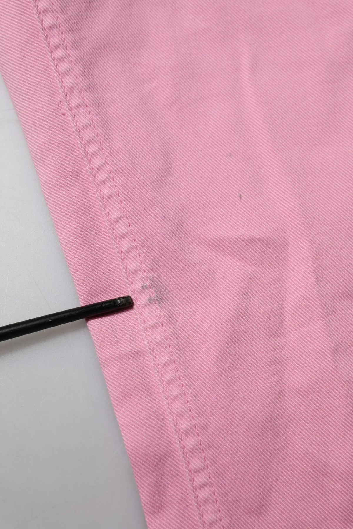 Jean skinny pretty en coton rose dolce & gabbana avec tissu tissé et ourlet cousu soigné