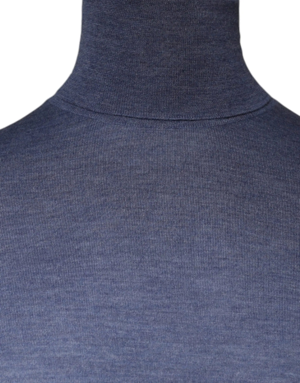 Pull à col roulé dolce & gabbana bleu marine en maille fine à manches longues pour femme
