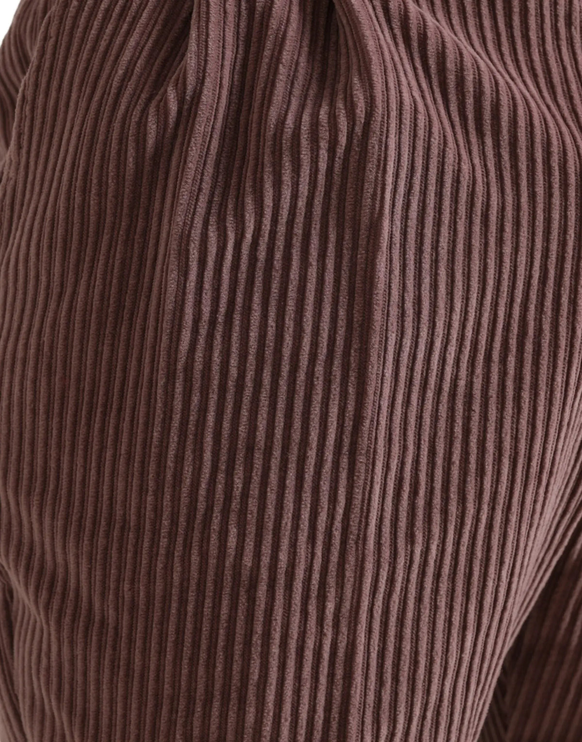Pantalon skinny en coton stretch violet dolce & gabbana en velours côtelé marron à côtes verticales distinctes
