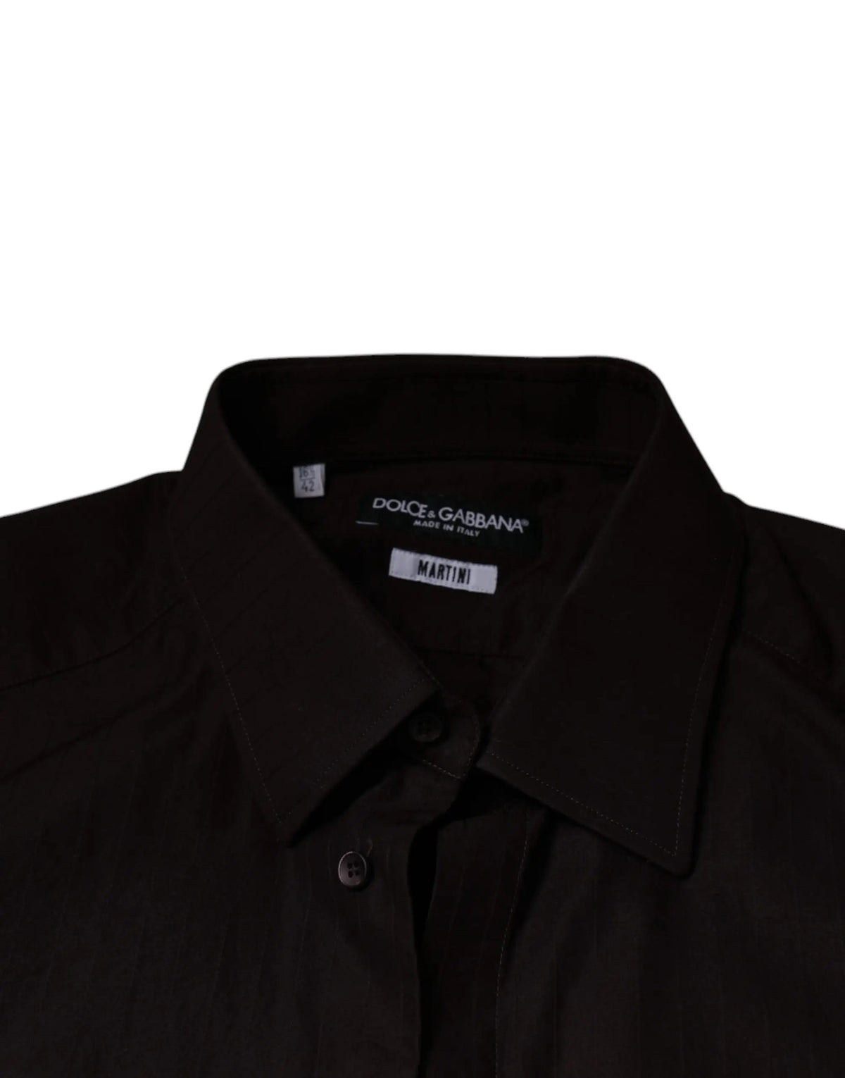 Chemise slim fit dolce & gabbana pour homme en coton violet avec col net et texture subtile