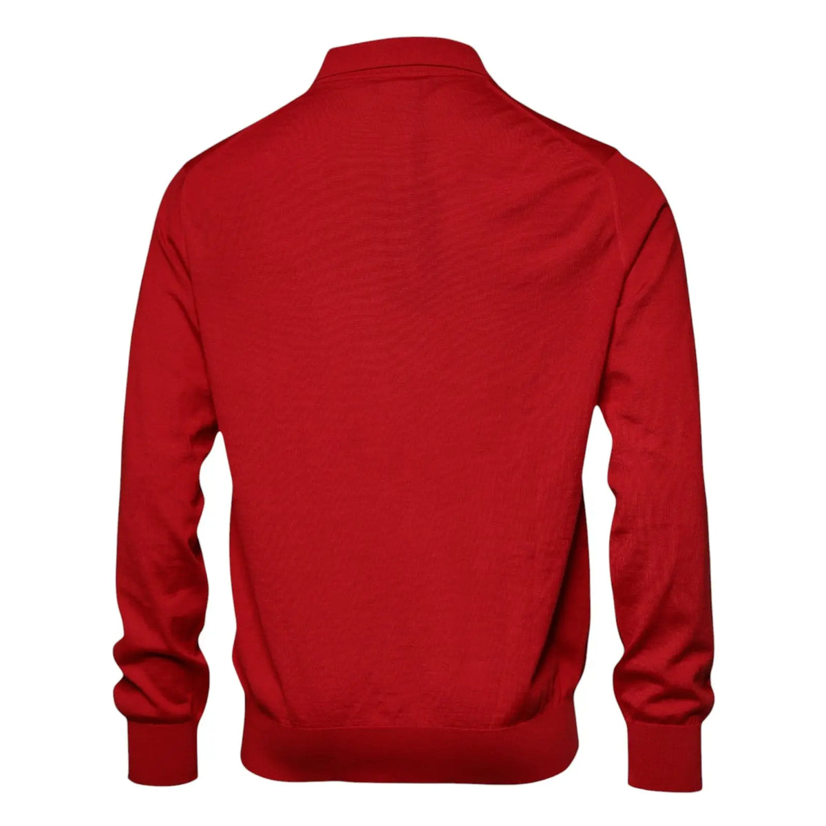 Dolce & Gabbana pull col roulé en cachemire rouge vif avec manches longues et poignets côtelés