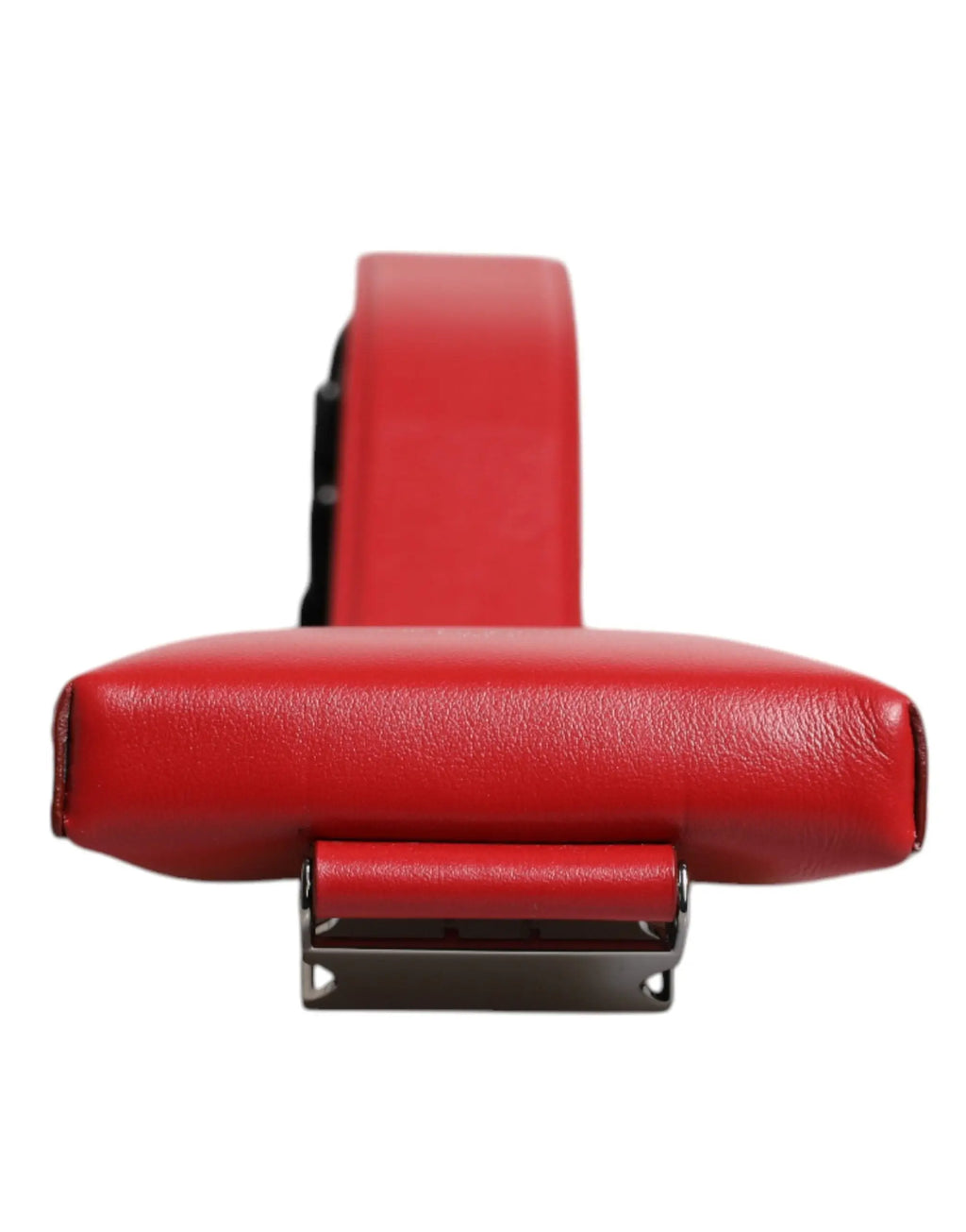 Bracelet de poignet en cuir rouge avec fermoir métallique pour portefeuille dolce & gabbana zip autour