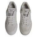 Baskets basses miami en cuir blanc dolce & gabbana avec logo d.n.a. pour un style décontracté et élégant