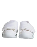 Couvertures de couches rembourrées blanches en tissu doux avec pliure délicate pour les chaussures basses dolce & gabbana