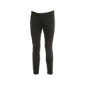Jeans skinny en coton noir de Dsquared², coupe ajustée, avec détails modernes, visibles en gros plan sur fond neutre.