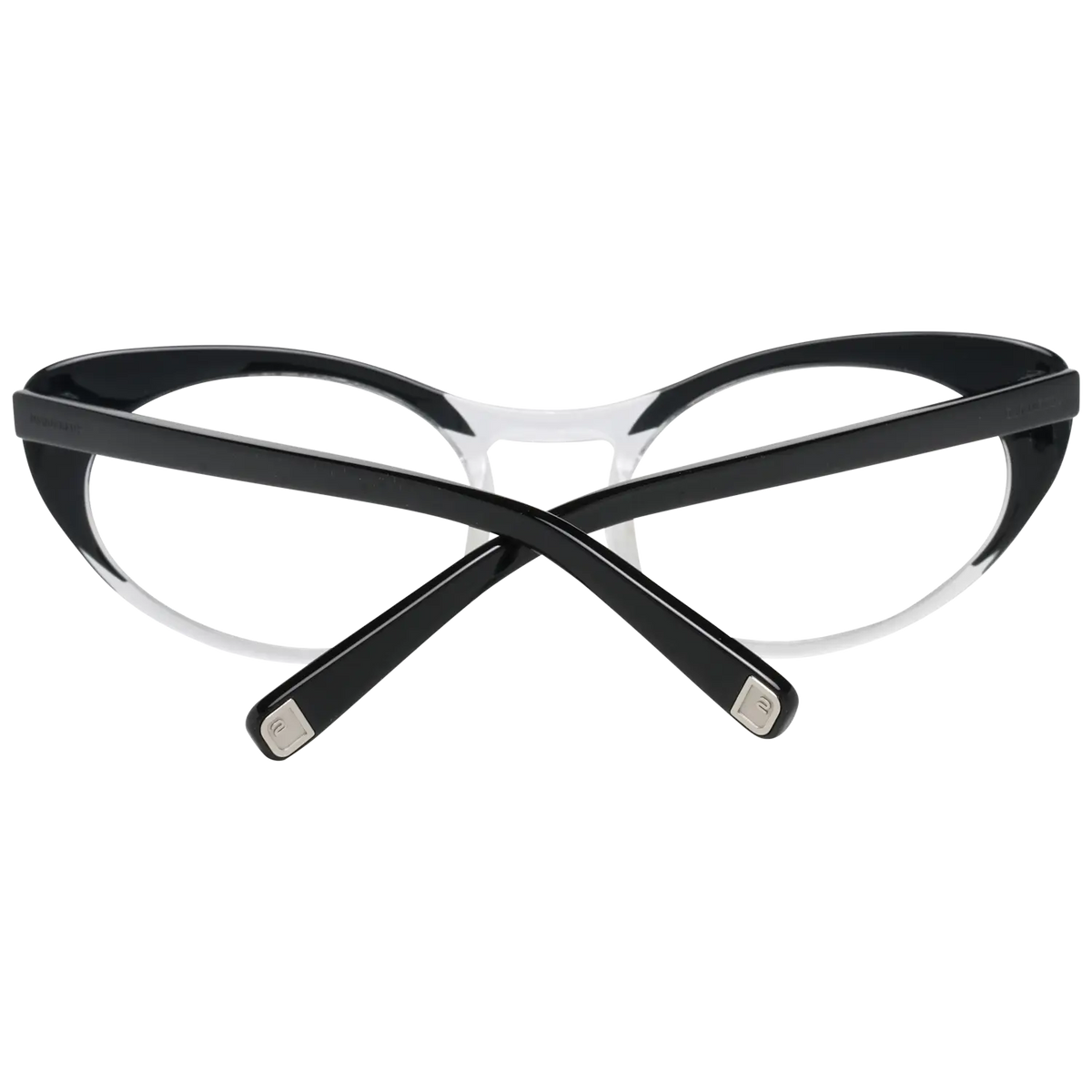 Lunettes femme dsquared² noires style cat-eye avec finition brillante élégante en acétate