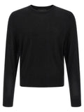 Cardigan noir en laine Dsquared² avec maille texturée subtile et petit logo brodé sur la poitrine gauche