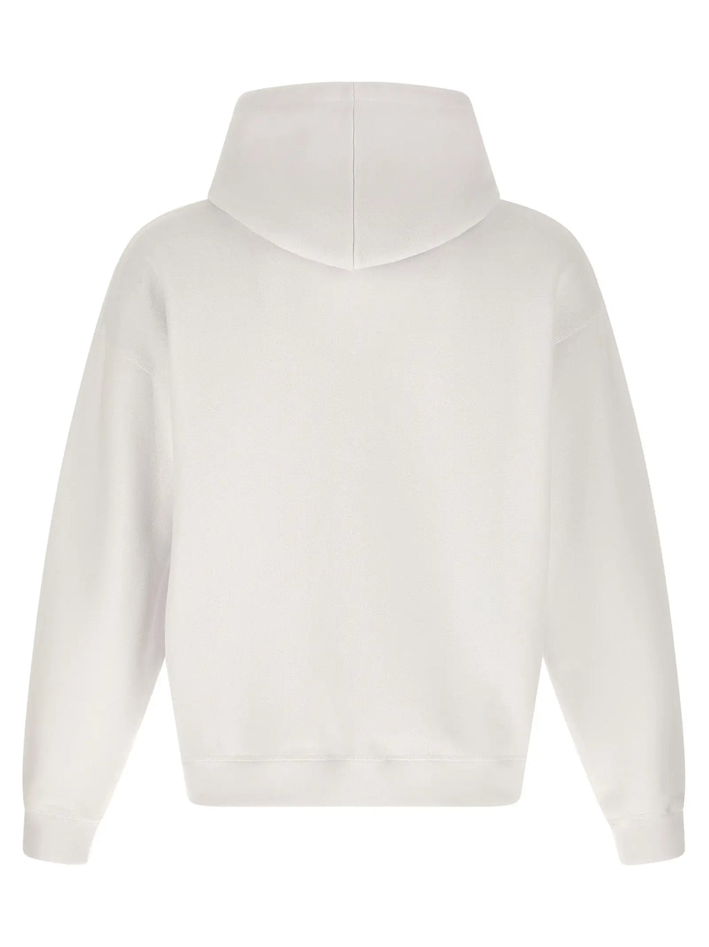 Dsquared² sweat-shirt blanc en coton minimaliste avec coupe décontractée douce et coutures subtiles