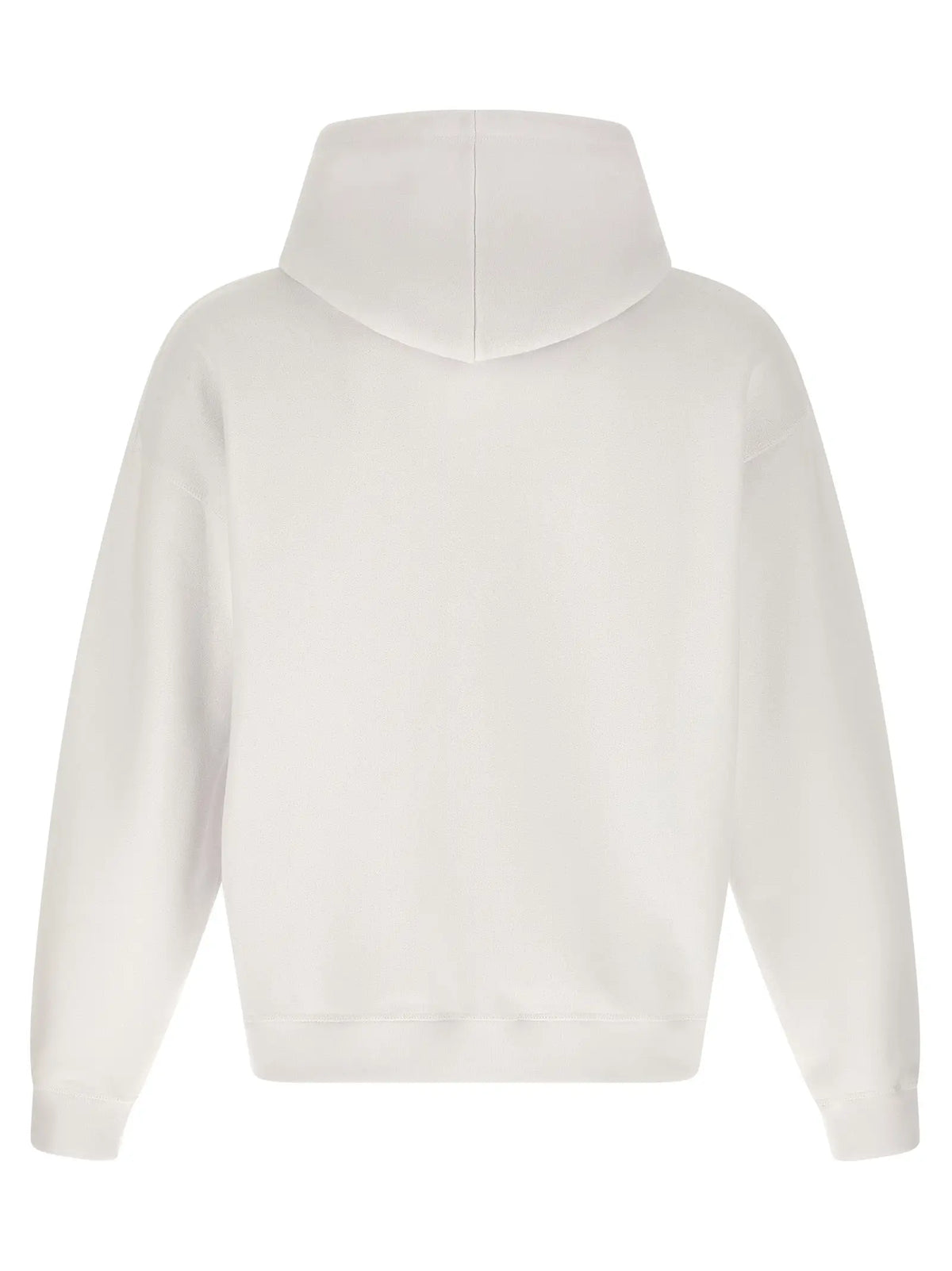 Dsquared² sweat-shirt blanc en coton minimaliste avec coupe décontractée douce et coutures subtiles