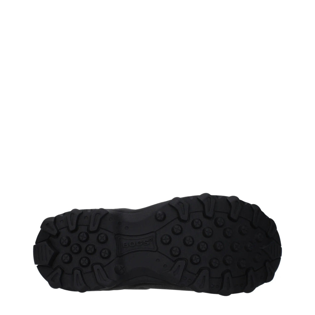 Semelle en caoutchouc noir avec motif profond et logo embossé de bottines Givenchy en coton noir montantes