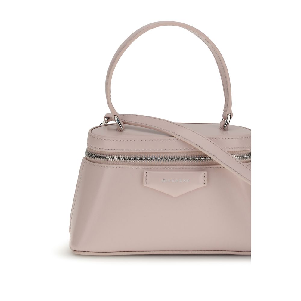 Sac Givenchy Bos Taurus en cuir de veau multicolore avec poignée en or, élégant et sophistiqué, vue de face.