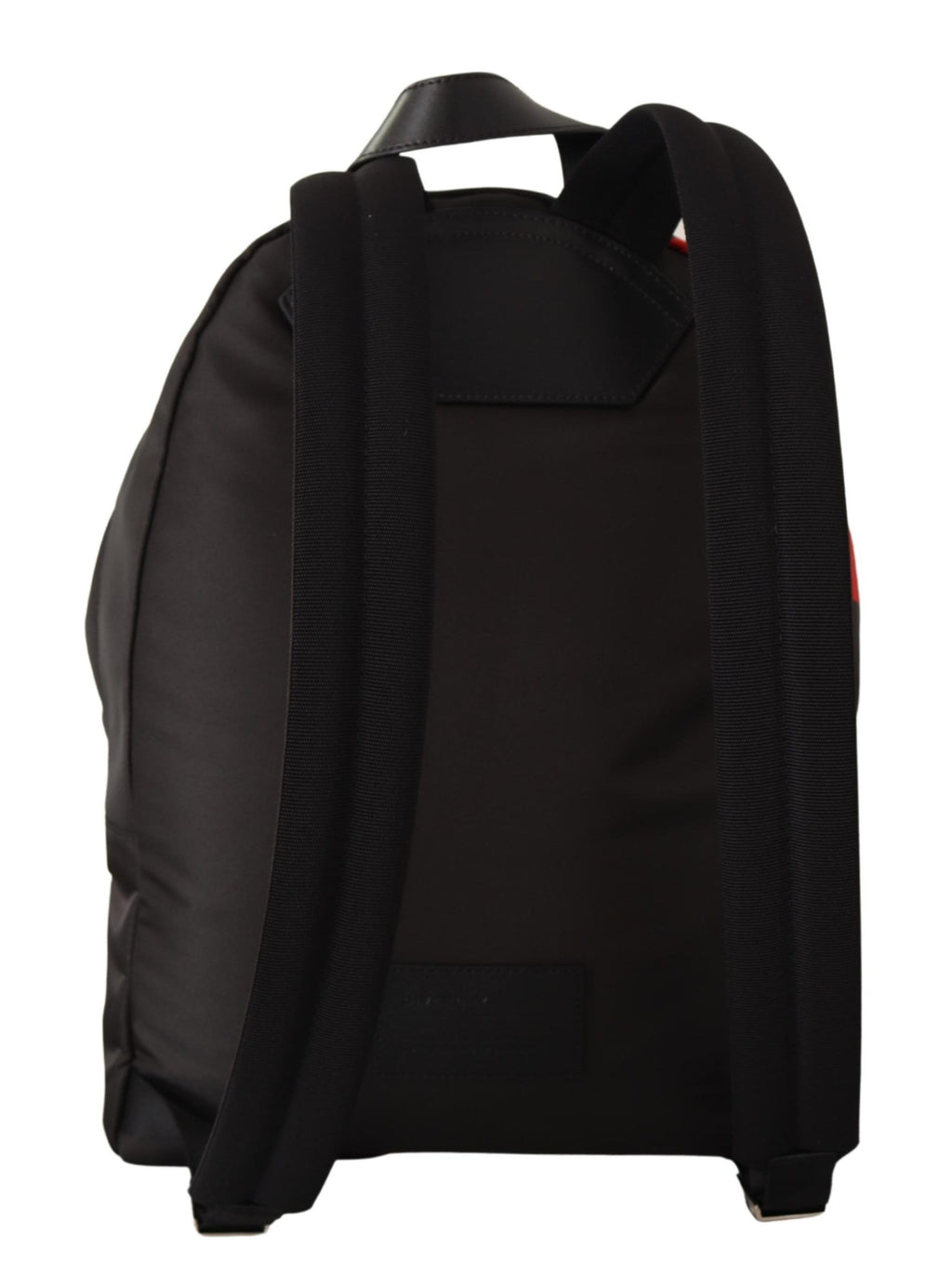 Sac à dos urbain en nylon rouge et noir de Givenchy, avec plusieurs compartiments et design moderne.