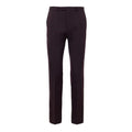 Pantalon habillé gucci bordeaux en laine bordeaux taille droite avec pli subtil