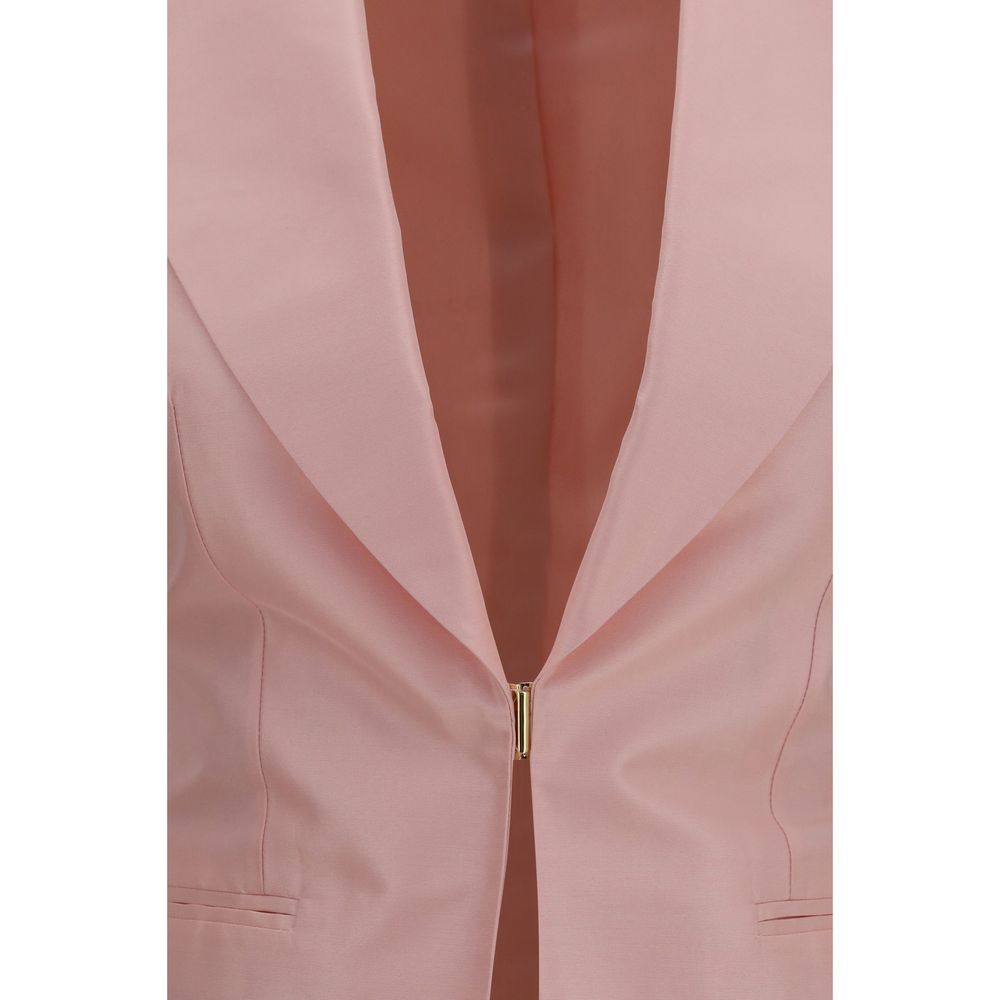 Veste longue en soie multicolore Gucci, élégante et raffinée, avec un design coloré et sophistiqué visible sur l'image.