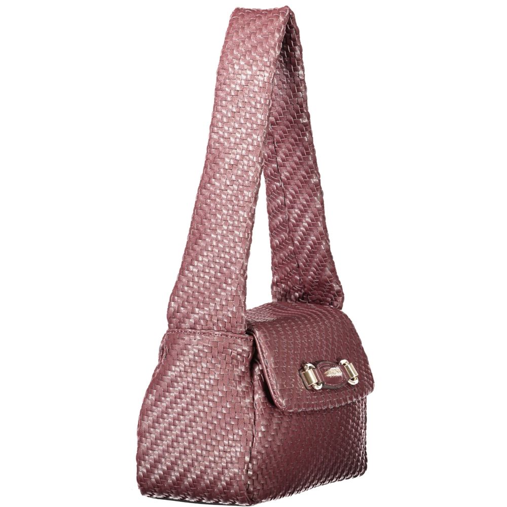 Sac à main femme Guess Jeans marron en polyréthane, sac à main tendance avec poignée robuste et détails élégants.