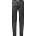 Jean slim homme guess jeans nero en denim coton gris foncé avec coupe moderne et surpiqûres discrètes