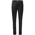 Jean skinny guess noir en coton pour femme avec coupe slim et design classique cinq poches en denim