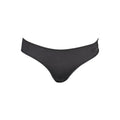 Bas de maillot de bain noir minimaliste en polyamide pour femmes karl lagerfeld avec finition lisse