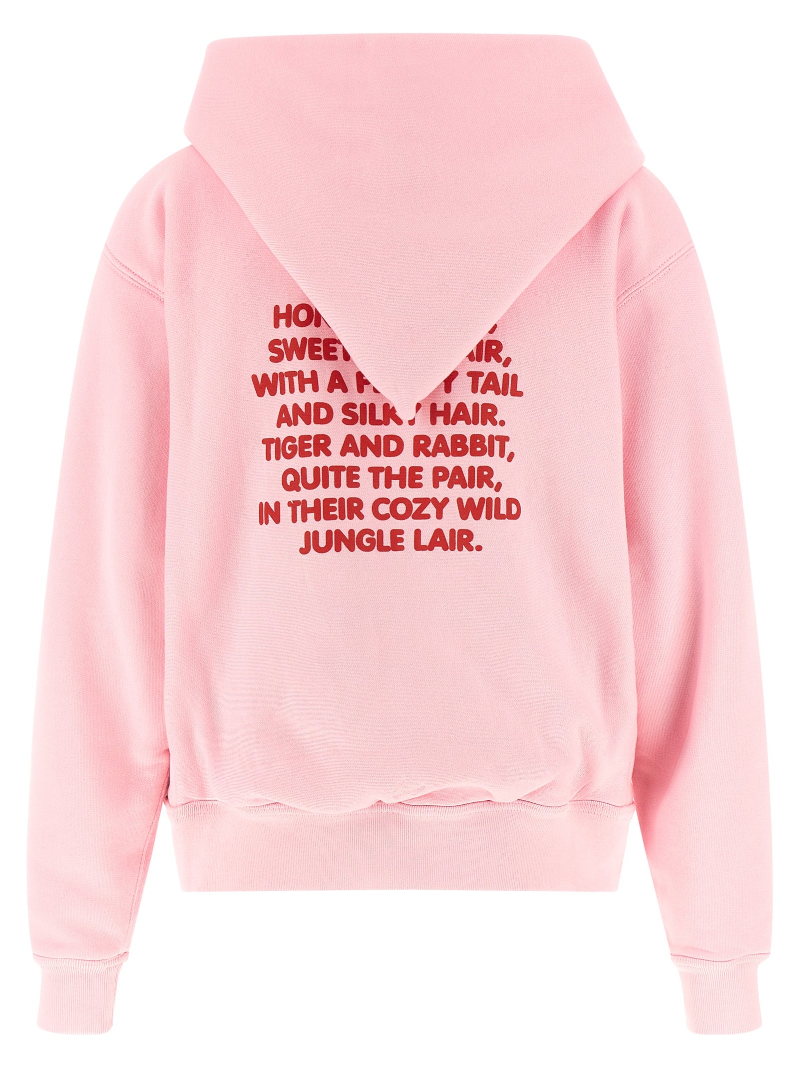 Sweat-shirt en coton multicolore de Kenzo avec logo et design coloré, porté par un mannequin.