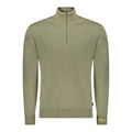 Sweat-shirt vert en coton pour homme de la marque Pepe Jeans, aperçu de devant avec col rond.