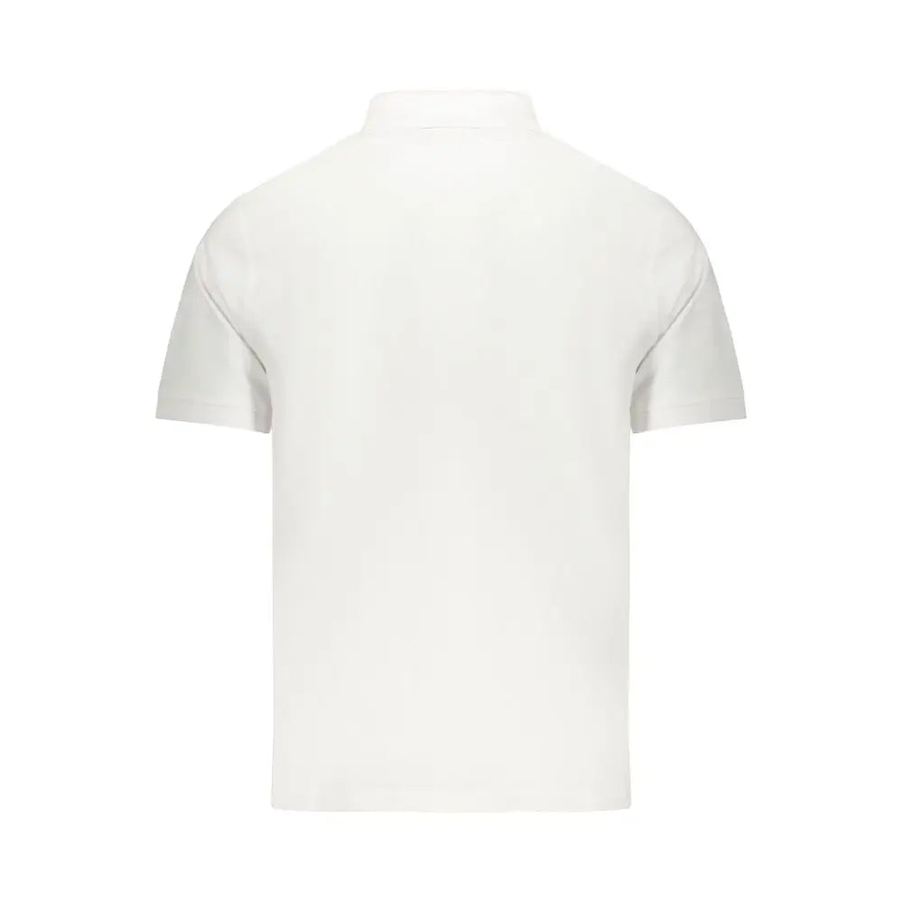 Polo blanc pour homme pepe jeans en coton avec col classique et design épuré manches courtes