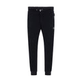 Pantalons de jogging en coton noir Philipp Plein, vêtements de sport pour homme avec détails modernes et confortables.