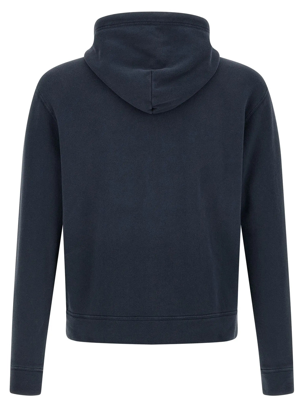 Sweatshirt à capuche bleu marine foncé en coton polo ralph lauren avec tissu doux et bord-côtes aux poignets et à l’ourlet