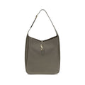 Sac à épaule Saint Laurent Bos Taurus en cuir de veau bicolore, élégant et tendance, avec détails sophistiqués.