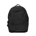 Sac à dos noir tommy hilfiger avec design minimaliste et logo blanc subtil en bas pour homme