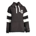 Sweatshirt homme en coton blanc tommy hilfiger de la collection athleisure noir visible de dos