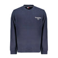 Sweatshirt homme tommy hilfiger en coton bleu marine avec logo blanc brodé et texte 1985 sur la poitrine