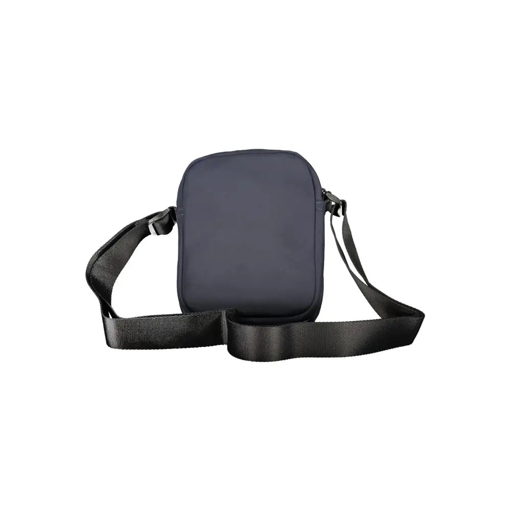 Sac besace homme tommy hilfiger noir en nylon recyclé avec bandoulière ajustable