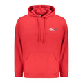 Sweatshirt homme tommy hilfiger rouge en coton avec logo brodé et cordons assortis