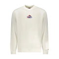 Sweatshirt tommy hilfiger blanc en coton pour homme avec logo triangulaire coloré sur la poitrine